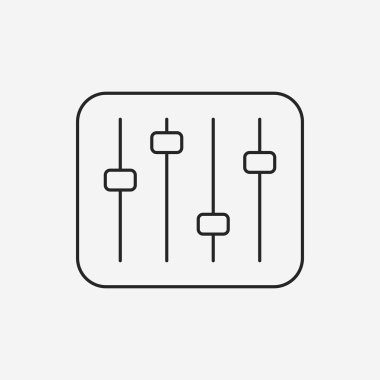 DJ disk satırı simgesi