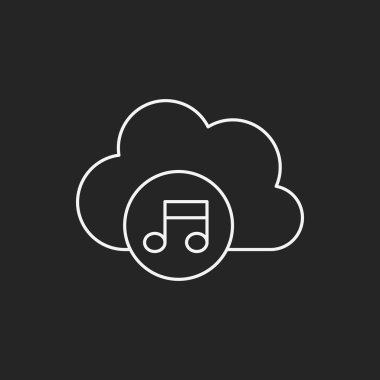 e-müzik satırı simgesi