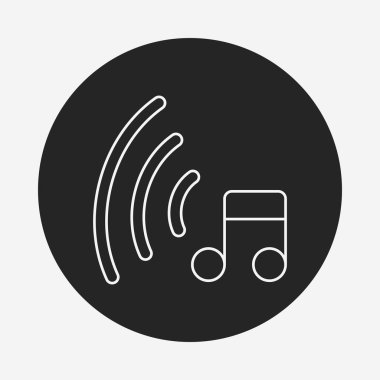 Cilt çizgisi simgesi