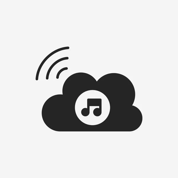 Icône e-musique — Image vectorielle