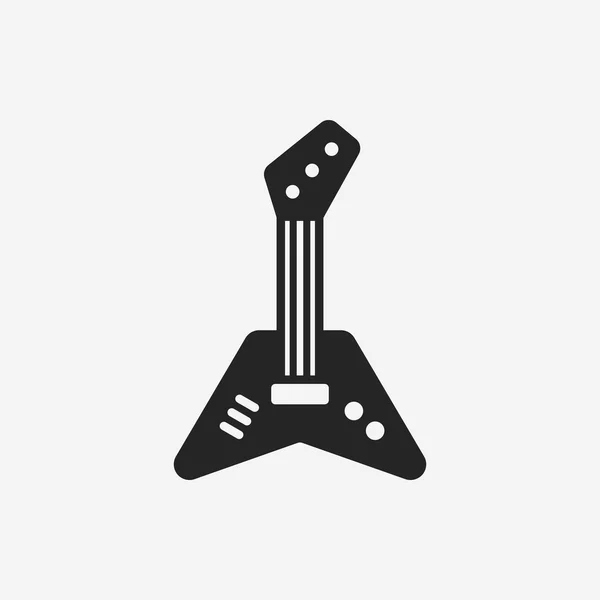 Gitaar pictogram — Stockvector