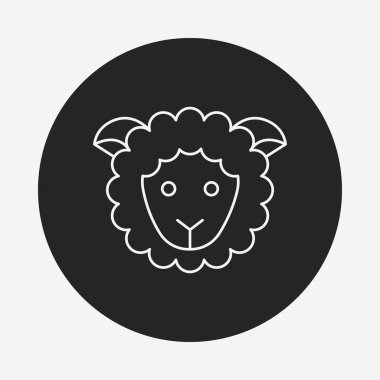 koyun satırı simgesi