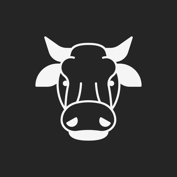 Ícone da vaca —  Vetores de Stock