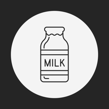 Süt satırı simgesi
