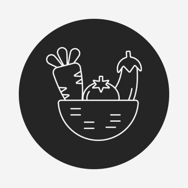 sebze satırı simgesi