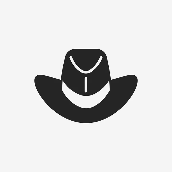 Icono sombrero de sol — Vector de stock