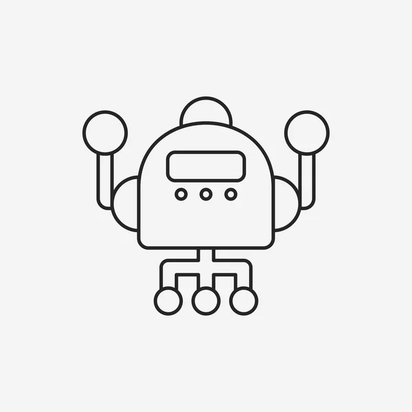 Rebot line icon — стоковый вектор