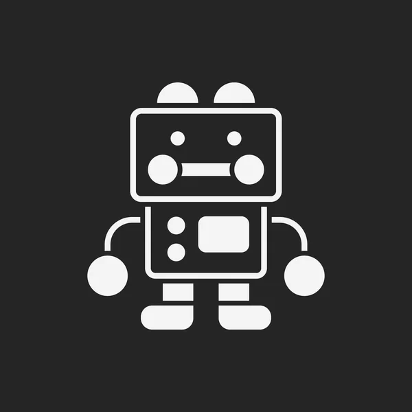 Roboter-Ikone — Stockvektor