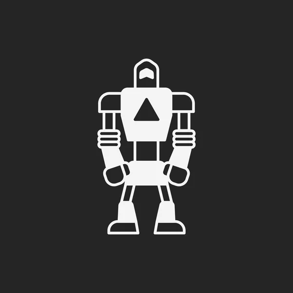 Εικονίδιο ρομπότ — Διανυσματικό Αρχείο