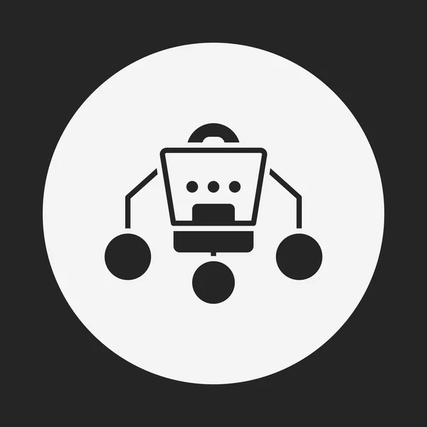 Robot icon — Stock Vector