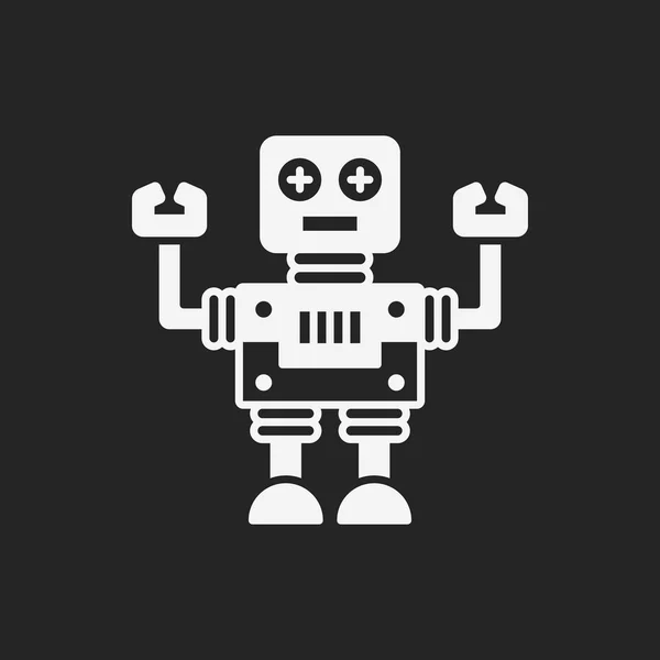 Ikona robota — Stockový vektor
