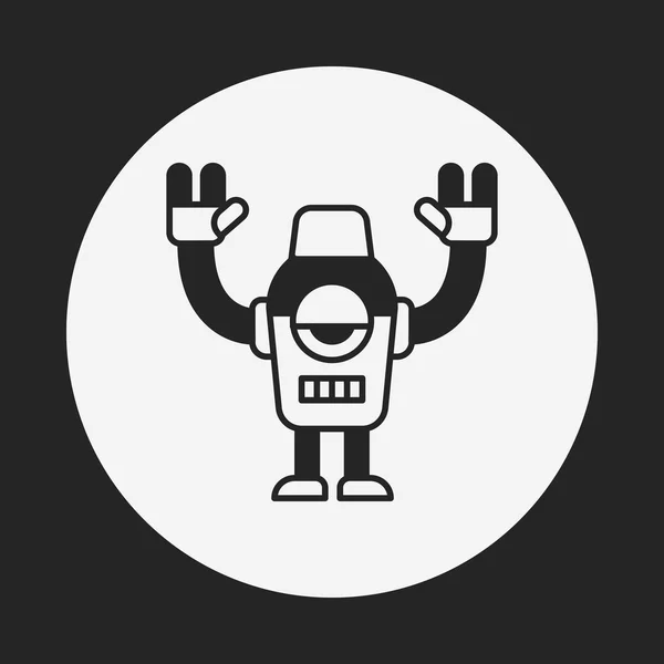 Robot icon — Stock Vector