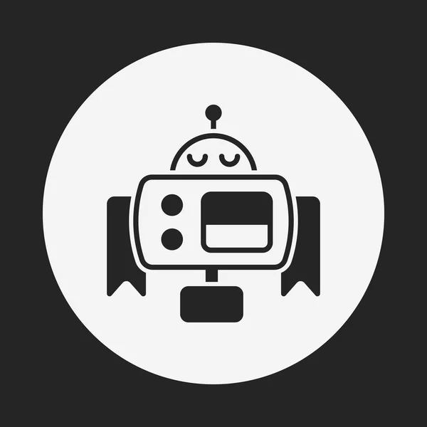 Ikon för robotar — Stock vektor