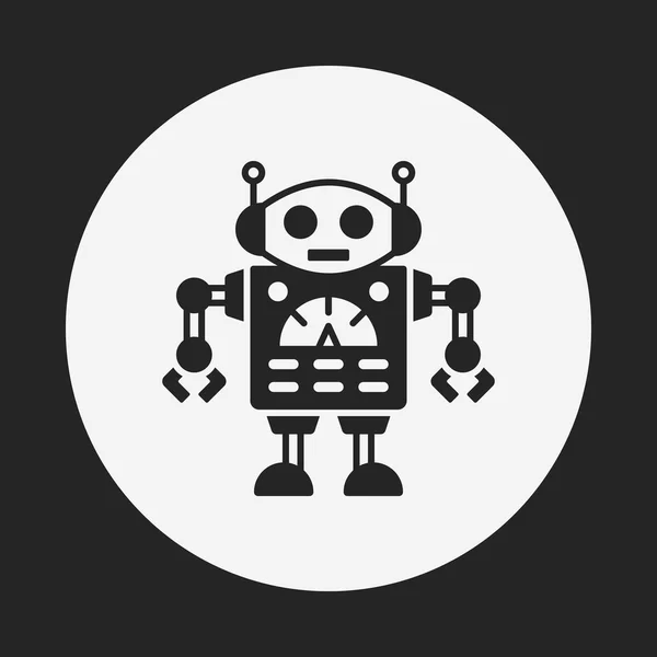 Εικονίδιο ρομπότ — Διανυσματικό Αρχείο