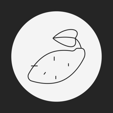 sebze satırı simgesi