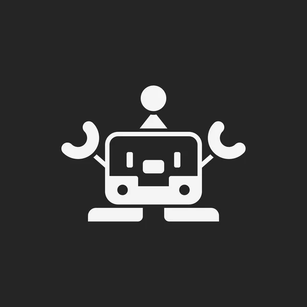 Icono de robot — Vector de stock