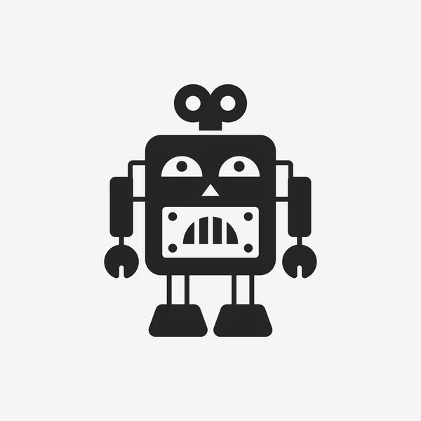 Roboter-Ikone — Stockvektor