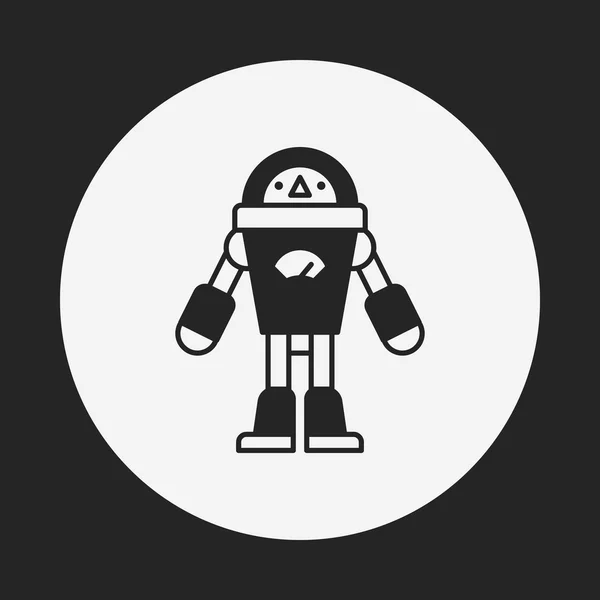 Robot-icoon — Stockvector