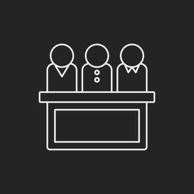 Jüri satırı simgesi