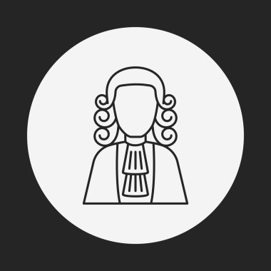 Hakim satırı simgesi