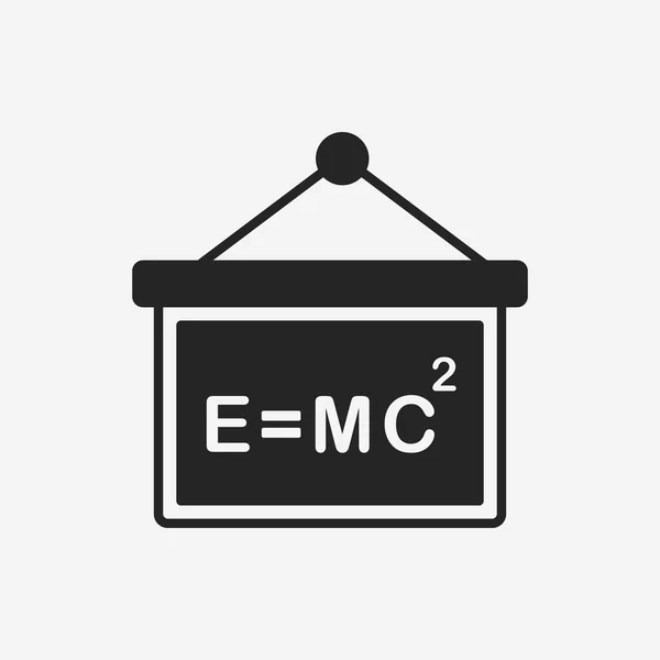 Icône de classe de physique — Image vectorielle