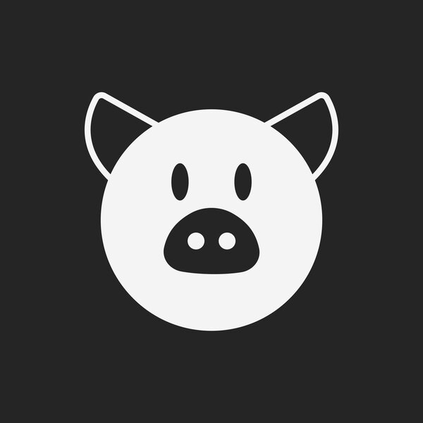 animal pig icon