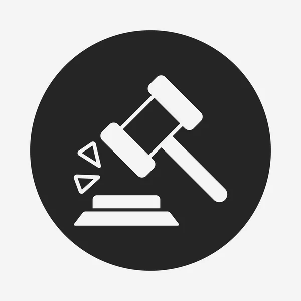 Gavel icon — Stock Vector