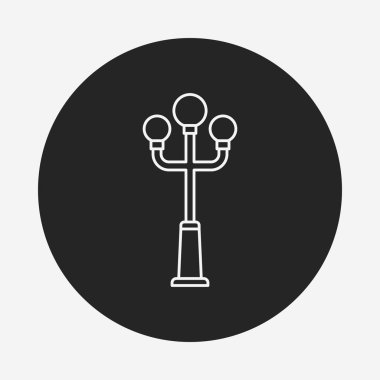 sokak ışık satırı simgesi