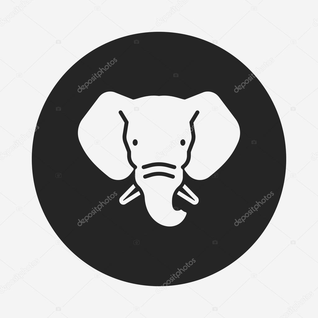 動物の象のアイコン ストックベクター C Vectorchef 動物の象のアイコン ストックベクター C Vectorchef