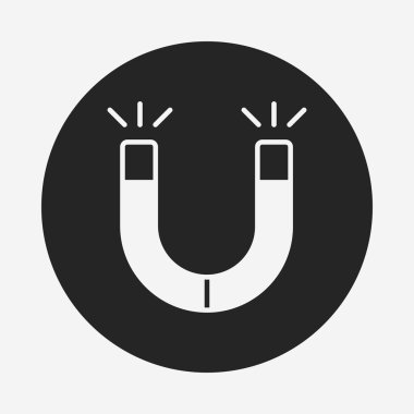 mıknatıs simgesini