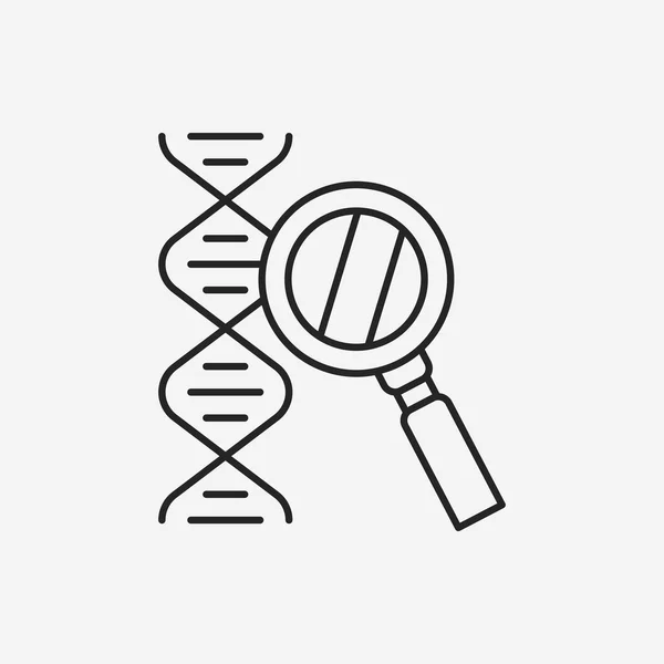Значок "рядок" ДНК — стоковий вектор