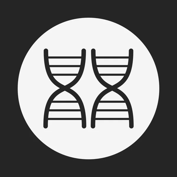 DNA icon — Stock Vector