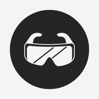 Koruyucu gözlük simgesi