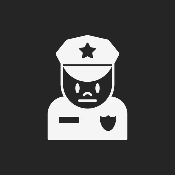 Поліцейський значок — стоковий вектор