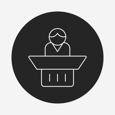 Hakim satırı simgesi