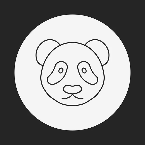 Animal line icon — Stock Vector