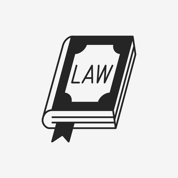 Icono de la ley — Archivo Imágenes Vectoriales