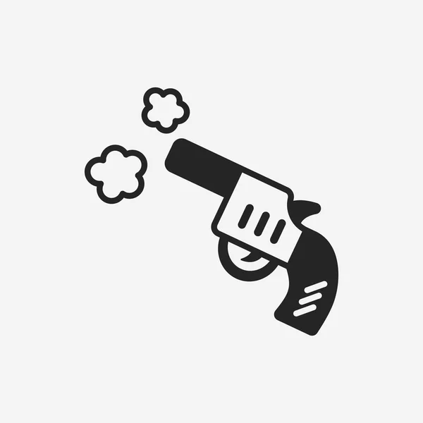 Icono de pistola — Archivo Imágenes Vectoriales