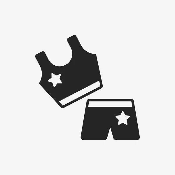 Sportswear icon — Stock Vector