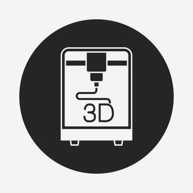 3D yazdırma simgesi