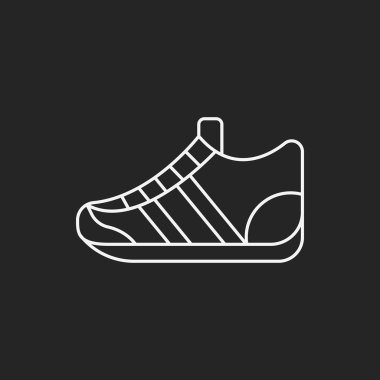 spor ayakkabı satırı simgesi