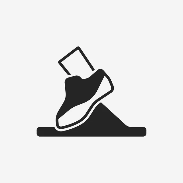 Sneaker icon — Stock Vector