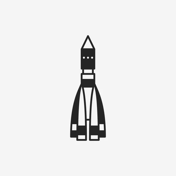 Icono de misil — Vector de stock