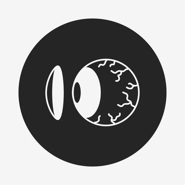 Icono lentes de contacto — Archivo Imágenes Vectoriales