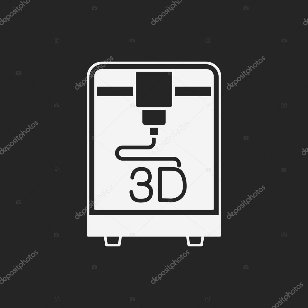 3D printing icon