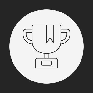 madalya satırı simgesi