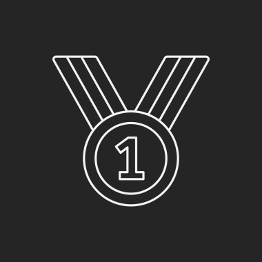 madalya satırı simgesi