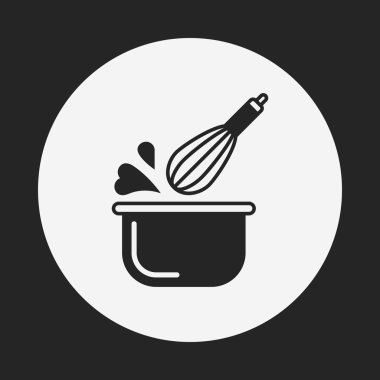 mutfak eşyaları çırpıcı simgesi