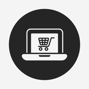 çevrimiçi alışveriş simgesi