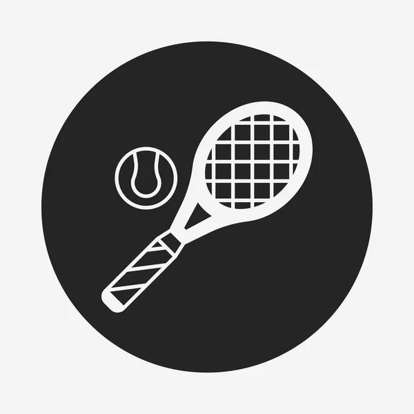 Icono del tenis — Archivo Imágenes Vectoriales